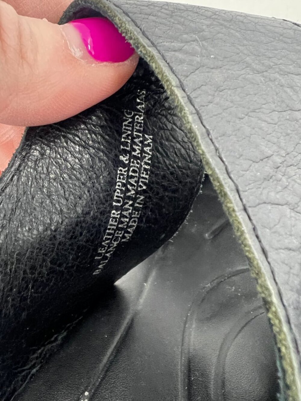 Born Black Leather Heeled Sandals Size 8 - Picture 8 of 10